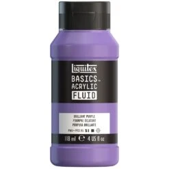 Basics Acrylic Fluid Color - Brilliant Purple