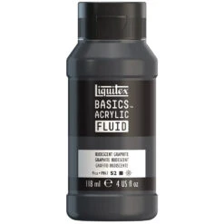 Basics Acrylic Fluid Color - Iridescent Graphite