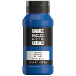 Basics Acrylic Fluid Color - Primary Blue