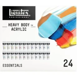 Heavy Body Acrylic Set - 24x22ml Set -Liquitex 128178