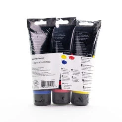 Basics Acrylic Color Set 3x118ml Primary Colors 9 Basics Acrylic Color Set 3x118ml Primary Colors -Liquitex 130381