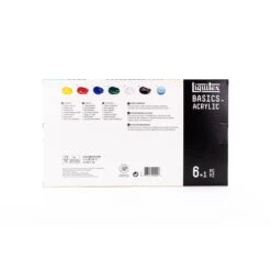 Basics Acrylic Color Set 6x118ml + 1x118ml 15 Basics Acrylic Color Set 6x118ml + 1x118ml -Liquitex 130395