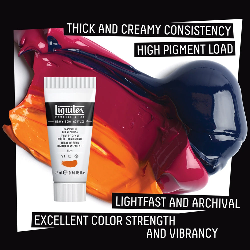 Heavy Body Acrylic Set - 12x22ml - Essentials 7 Heavy Body Acrylic Set - 12x22ml - Essentials - Image 7