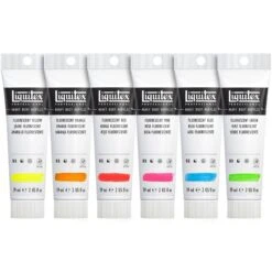 Heavy Body Acrylic Set - 6x59ml - Fluorescents 6 Heavy Body Acrylic Set - 6x59ml - Fluorescents -Liquitex 132076