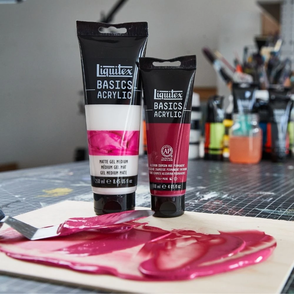 Basics Matte Gel Medium 3 Basics Matte Gel Medium - Image 3