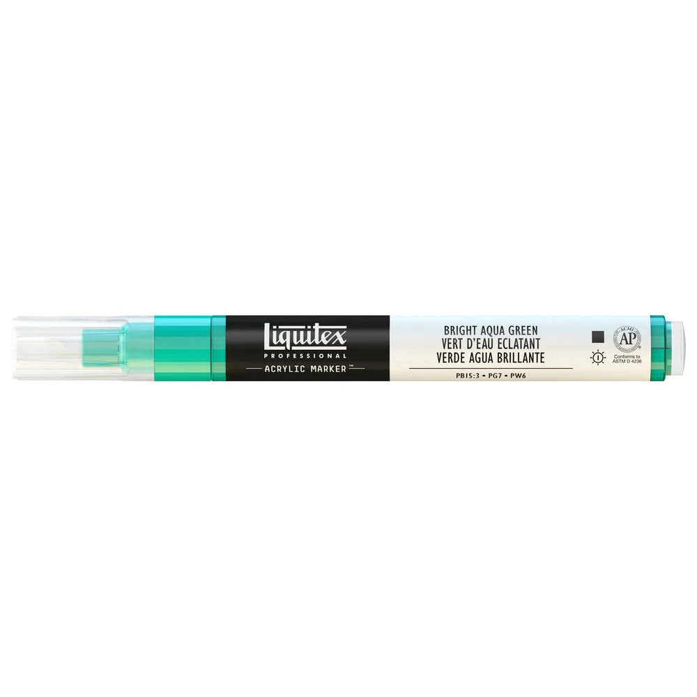 Professional Acrylic Marker - Bright Aqua Green 1 Professional Acrylic Marker - Bright Aqua Green