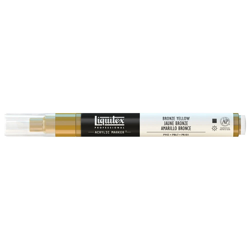 Professional Acrylic Marker - Bronze Yellow 1 Professional Acrylic Marker - Bronze Yellow