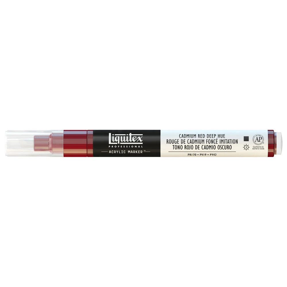 Professional Acrylic Marker - Cadmium Red Deep Hue 1 Professional Acrylic Marker - Cadmium Red Deep Hue