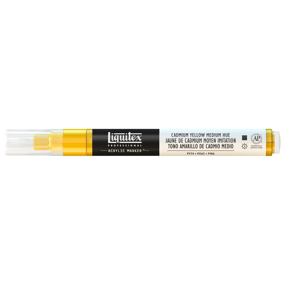Professional Acrylic Marker - Cadmium Yellow Medium Hue 1 Professional Acrylic Marker - Cadmium Yellow Medium Hue