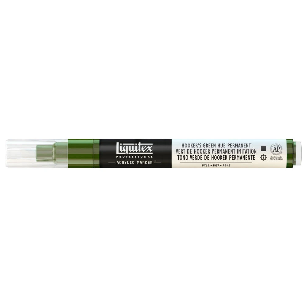 Professional Acrylic Marker - Hookerâs Green Hue Permanent 1 Professional Acrylic Marker - Hookerâs Green Hue Permanent