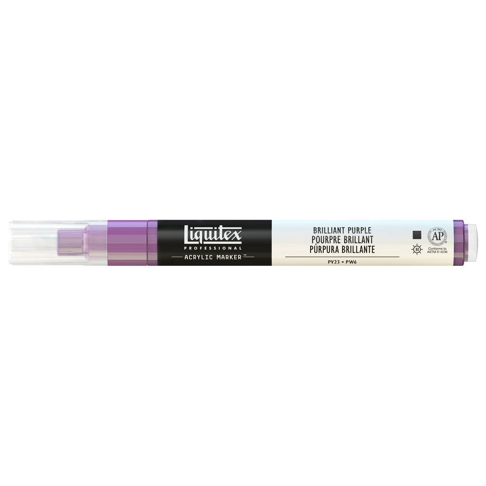 Professional Acrylic Marker - Brilliant Purple 1 Professional Acrylic Marker - Brilliant Purple