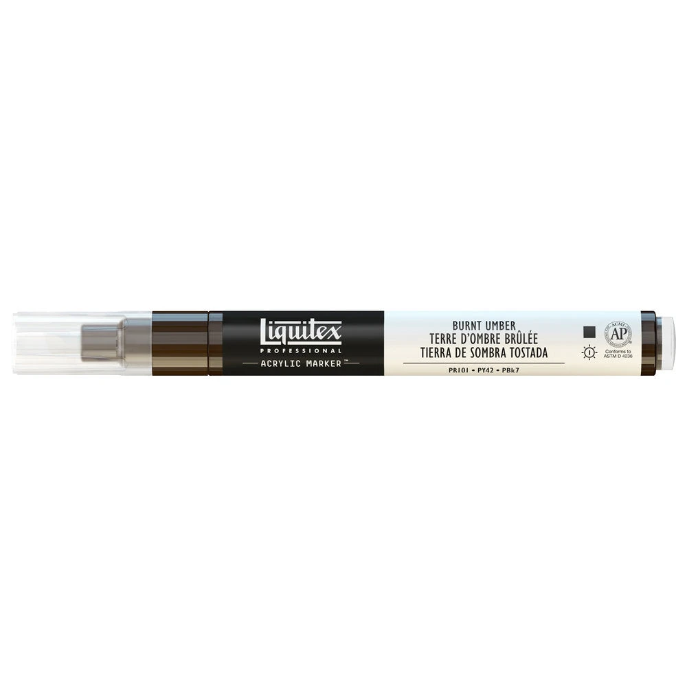 Professional Acrylic Marker - Burnt Umber 1 Professional Acrylic Marker - Burnt Umber