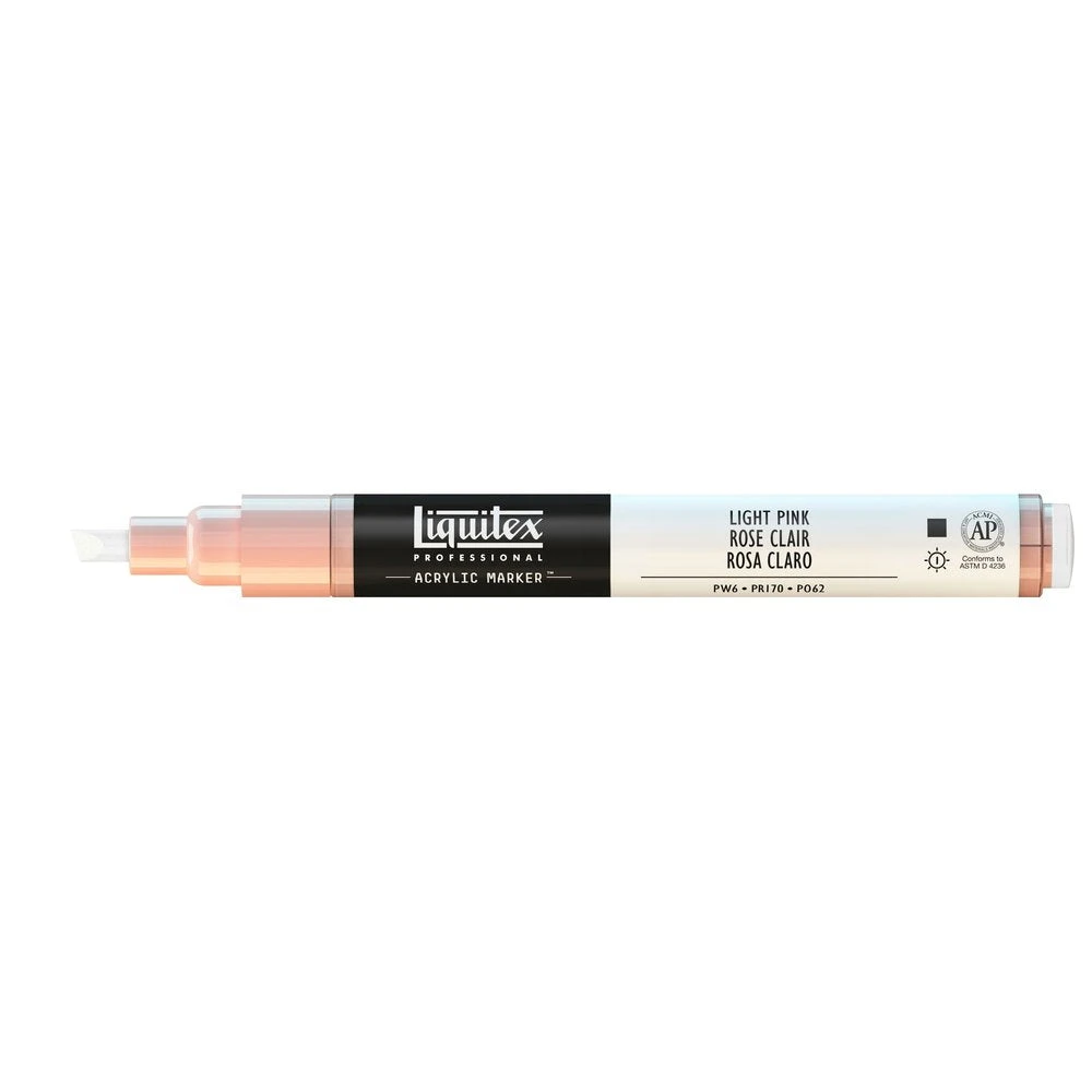 Professional Acrylic Marker - Light Pink 5 Professional Acrylic Marker - Light Pink - Image 5