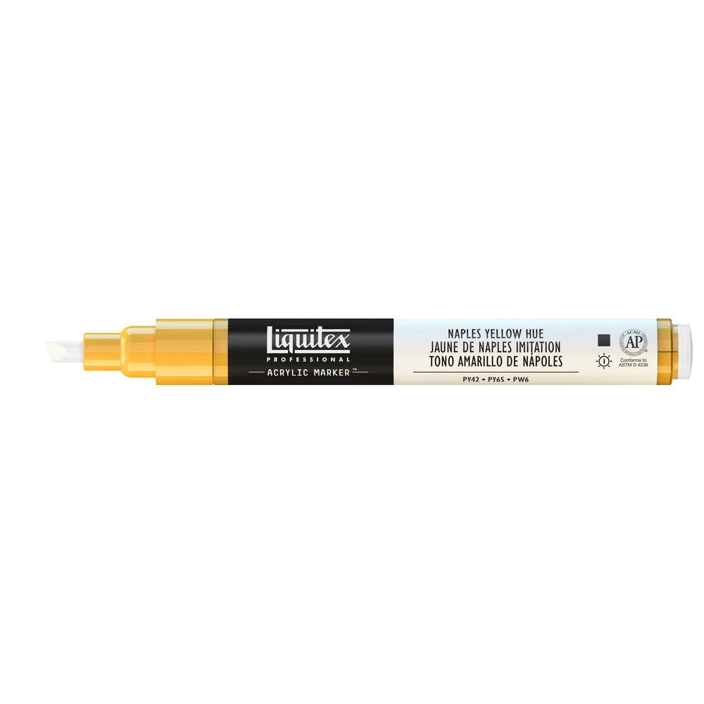 Professional Acrylic Marker - Naples Yellow Hue 5 Professional Acrylic Marker - Naples Yellow Hue - Image 5