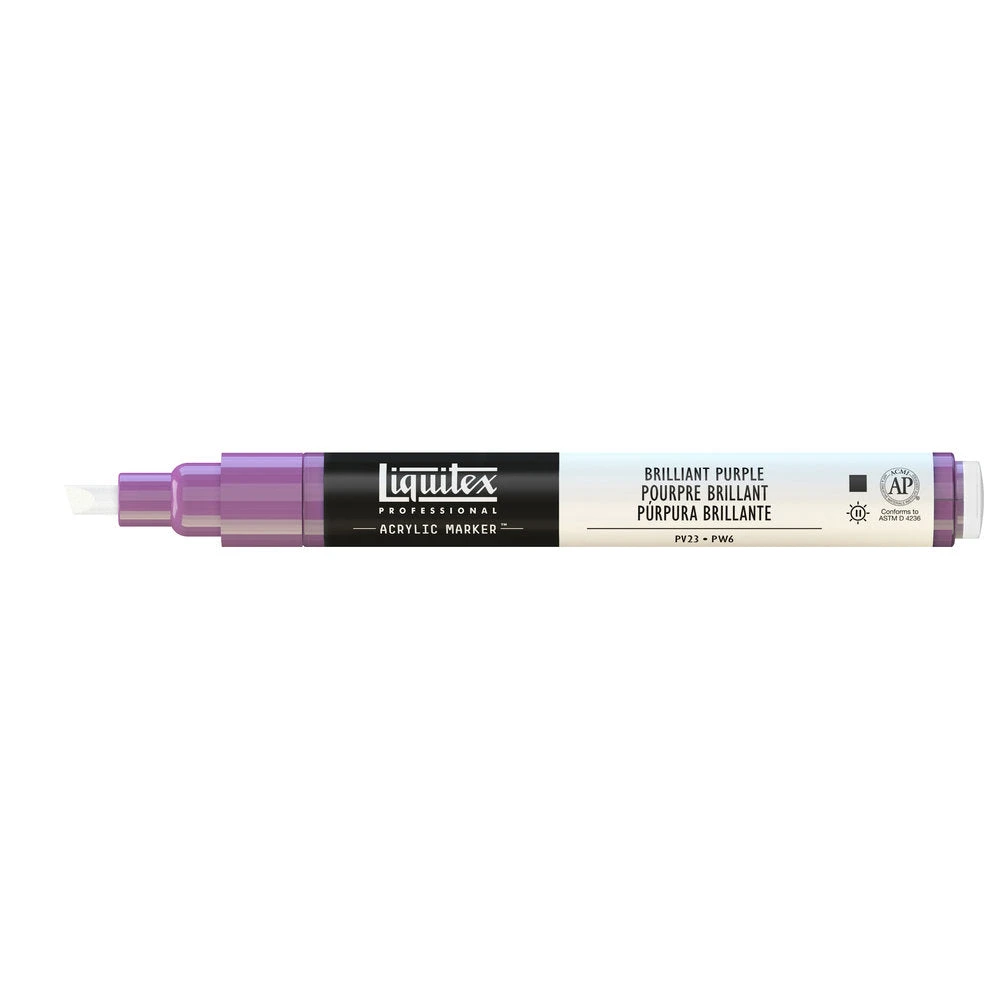 Professional Acrylic Marker - Brilliant Purple 5 Professional Acrylic Marker - Brilliant Purple - Image 5