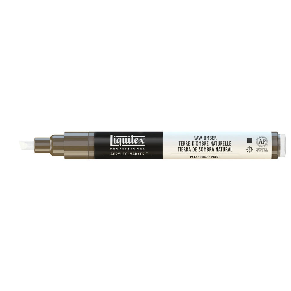 Professional Acrylic Marker - Raw Umber 5 Professional Acrylic Marker - Raw Umber - Image 5