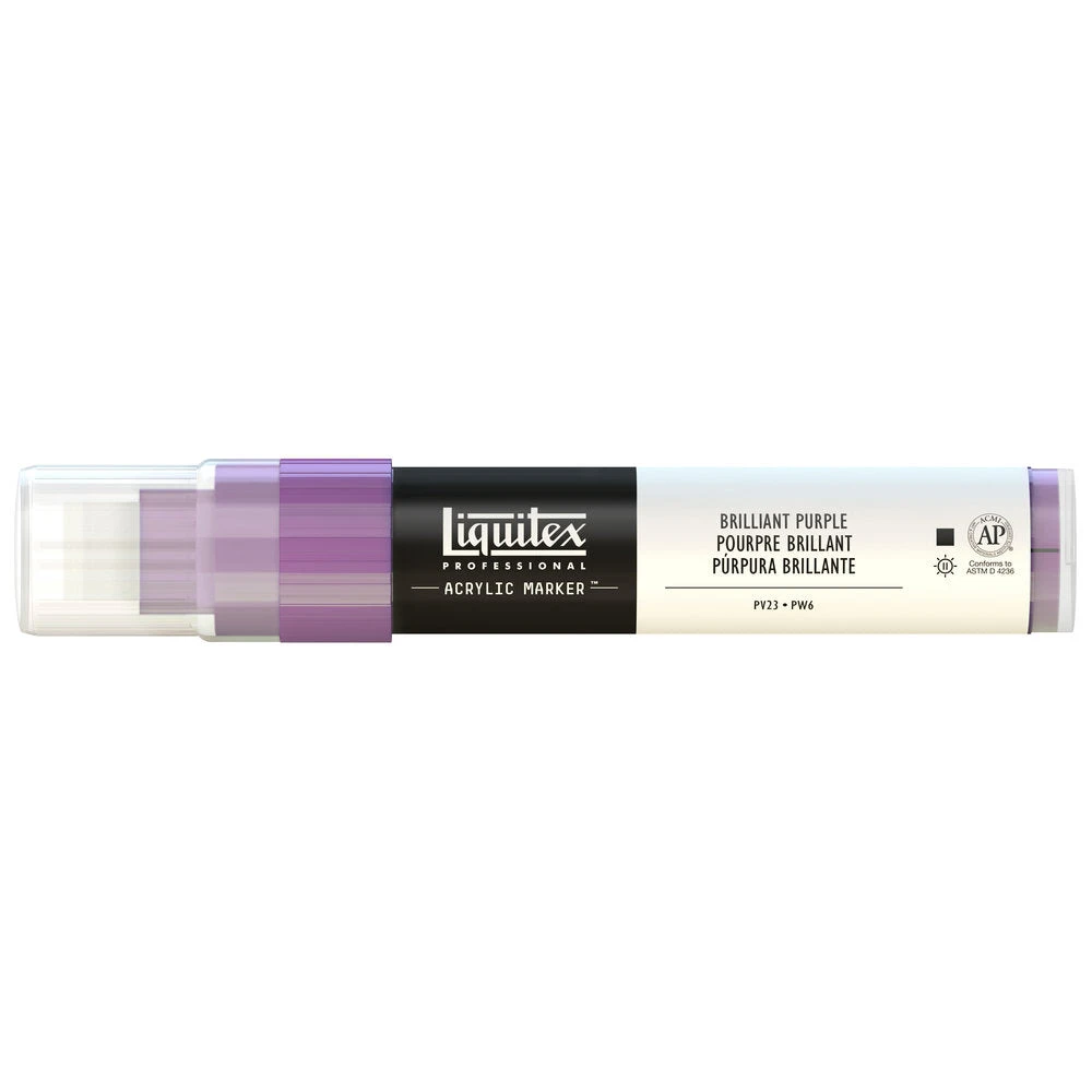 Professional Acrylic Marker - Brilliant Purple 3 Professional Acrylic Marker - Brilliant Purple - Image 3
