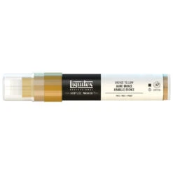 Professional Acrylic Marker - Bronze Yellow 9 Professional Acrylic Marker - Bronze Yellow -Liquitex 68497
