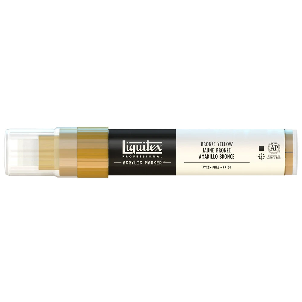 Professional Acrylic Marker - Bronze Yellow 3 Professional Acrylic Marker - Bronze Yellow - Image 3