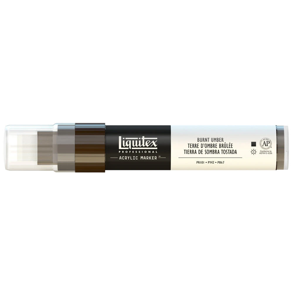 Professional Acrylic Marker - Burnt Umber 3 Professional Acrylic Marker - Burnt Umber - Image 3