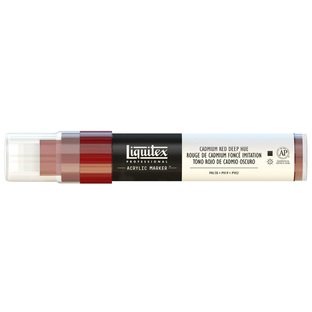 Professional Acrylic Marker - Cadmium Red Deep Hue 3 Professional Acrylic Marker - Cadmium Red Deep Hue - Image 3