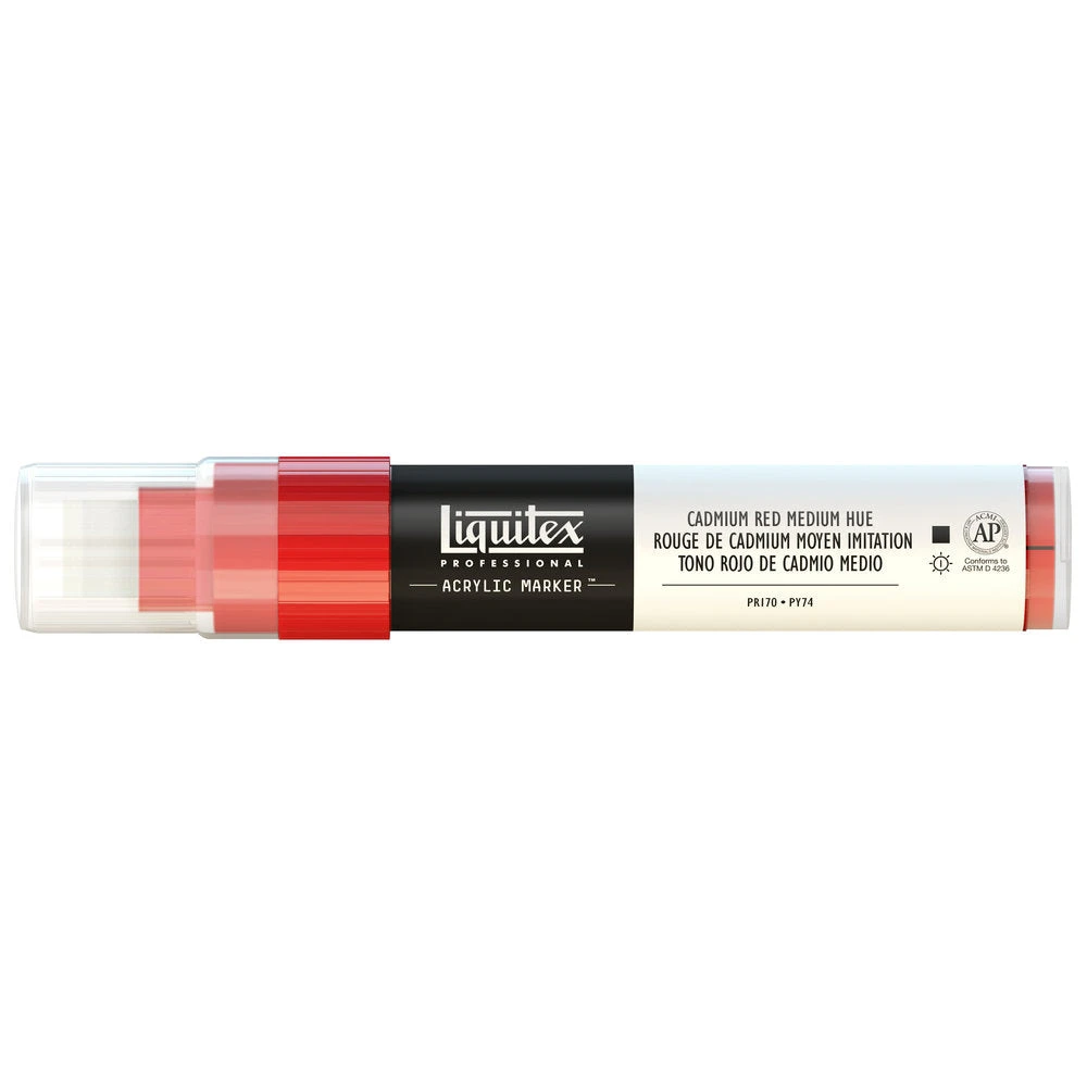 Professional Acrylic Marker - Cadmium Red Medium Hue 3 Professional Acrylic Marker - Cadmium Red Medium Hue - Image 3