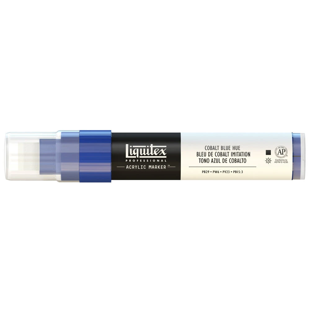 Professional Acrylic Marker - Cobalt Blue Hue 3 Professional Acrylic Marker - Cobalt Blue Hue - Image 3