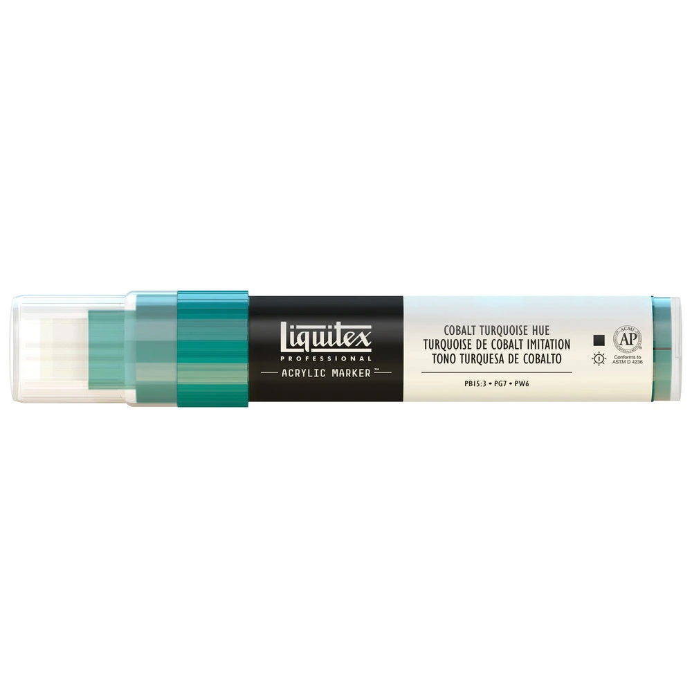Professional Acrylic Marker - Cobalt Turquoise Hue 3 Professional Acrylic Marker - Cobalt Turquoise Hue - Image 3