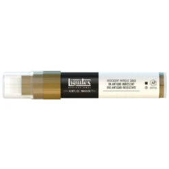 Professional Acrylic Marker - Iridescent Antique Gold 9 Professional Acrylic Marker - Iridescent Antique Gold -Liquitex 68520