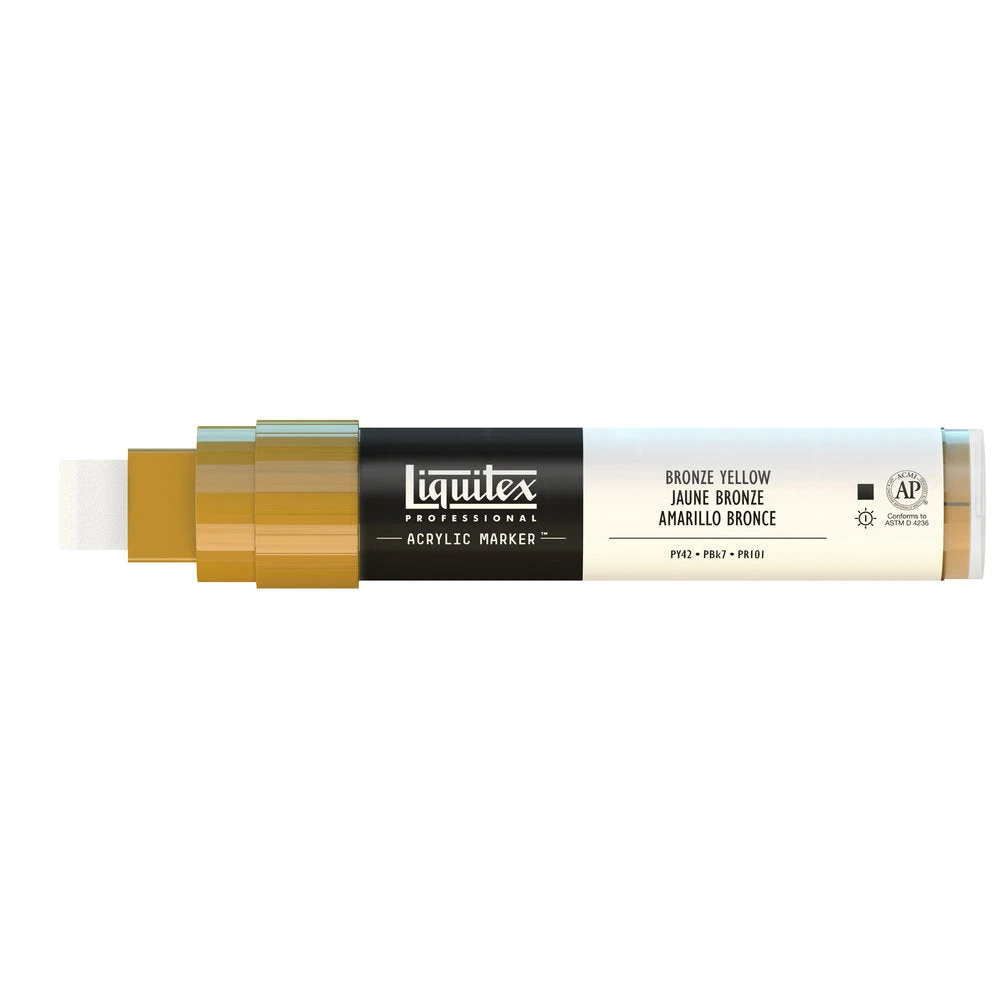 Professional Acrylic Marker - Bronze Yellow 4 Professional Acrylic Marker - Bronze Yellow - Image 4
