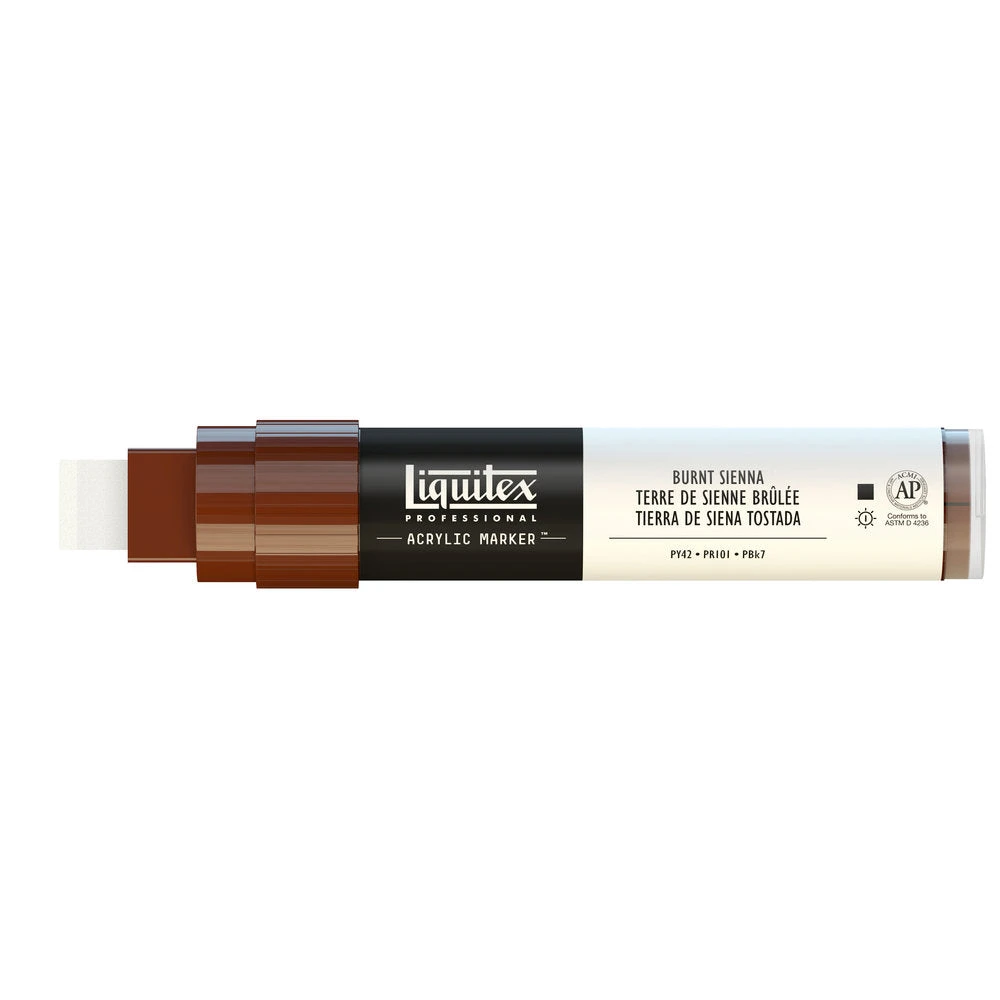 Professional Acrylic Marker - Burnt Sienna 4 Professional Acrylic Marker - Burnt Sienna - Image 4