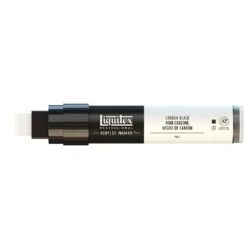 Professional Acrylic Marker - Carbon Black 10 Professional Acrylic Marker - Carbon Black -Liquitex 68557