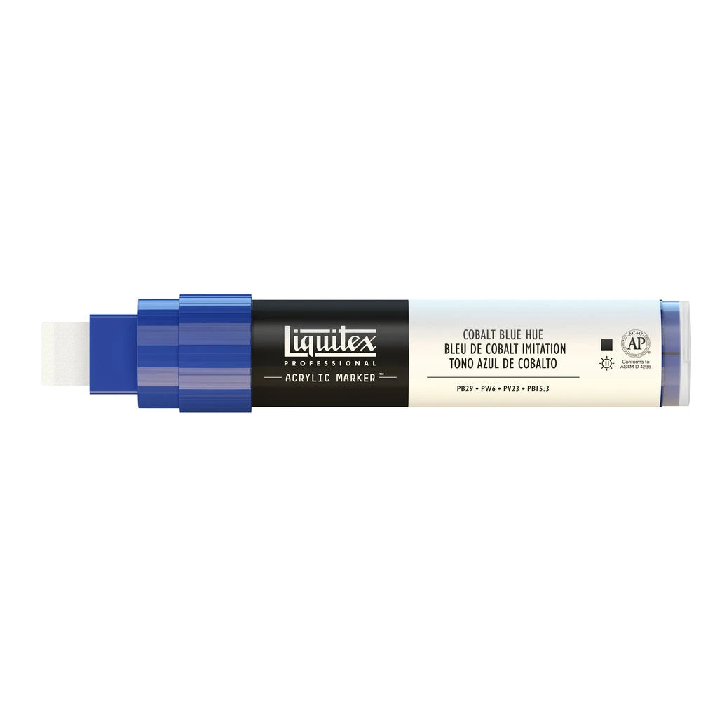 Professional Acrylic Marker - Cobalt Blue Hue 4 Professional Acrylic Marker - Cobalt Blue Hue - Image 4