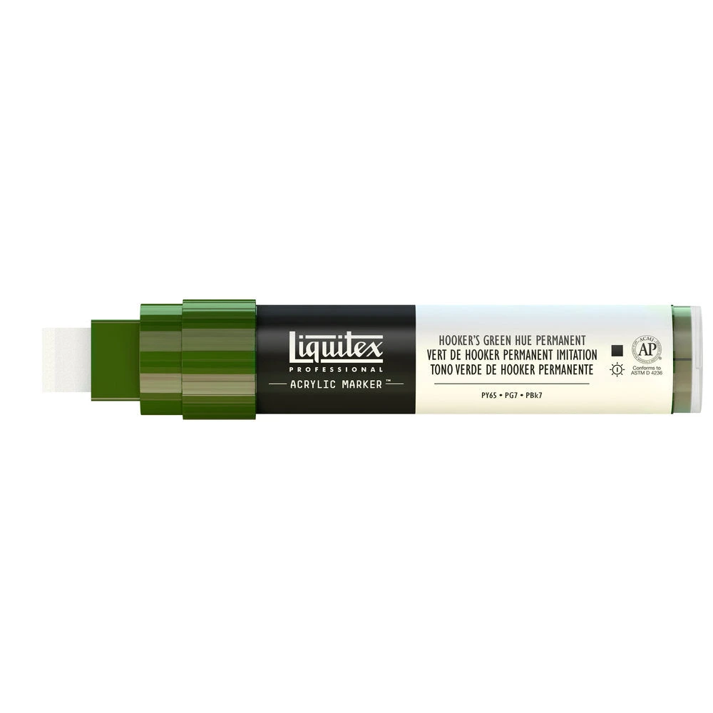 Professional Acrylic Marker - Hookerâs Green Hue Permanent 4 Professional Acrylic Marker - Hookerâs Green Hue Permanent - Image 4