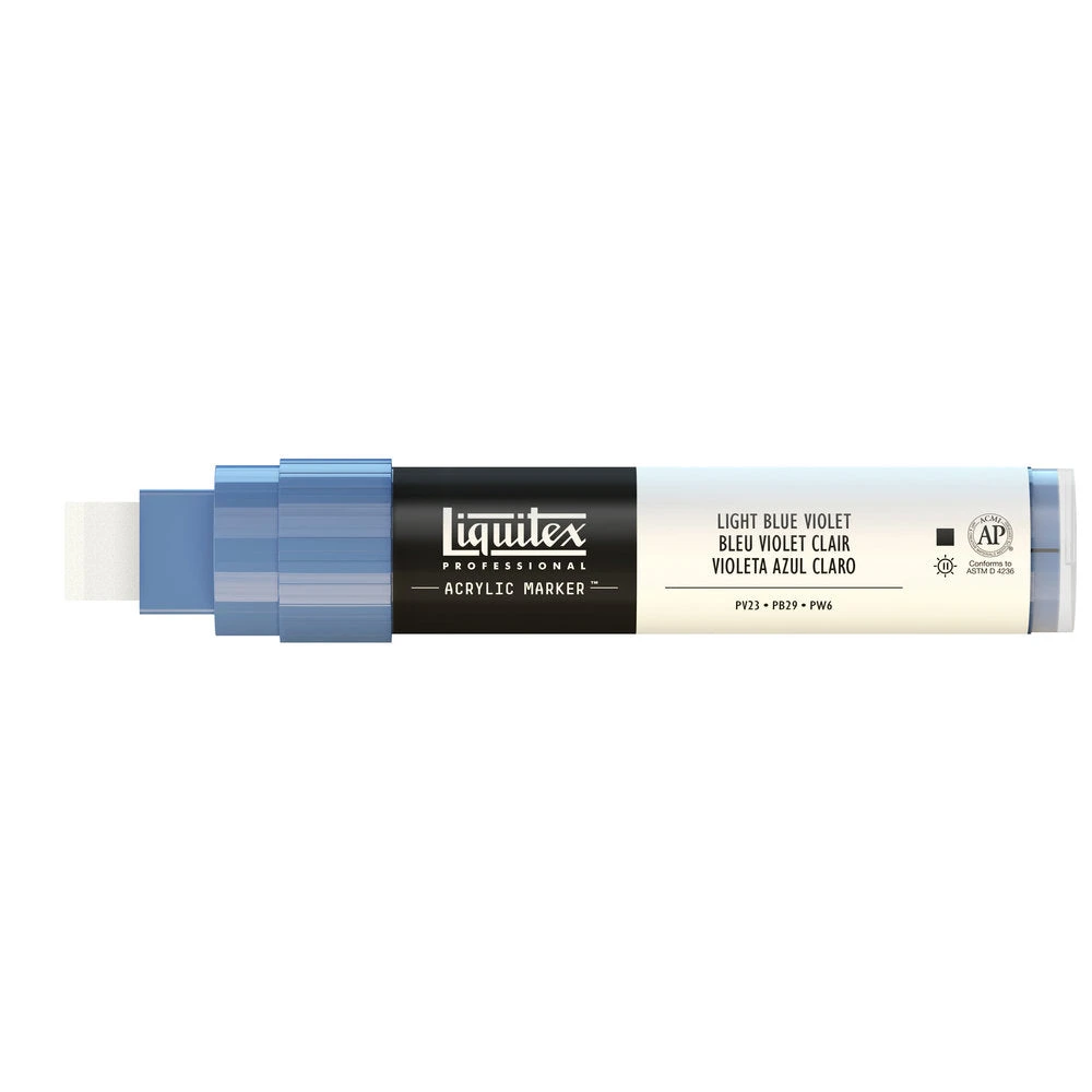 Professional Acrylic Marker - Light Blue Violet 4 Professional Acrylic Marker - Light Blue Violet - Image 4