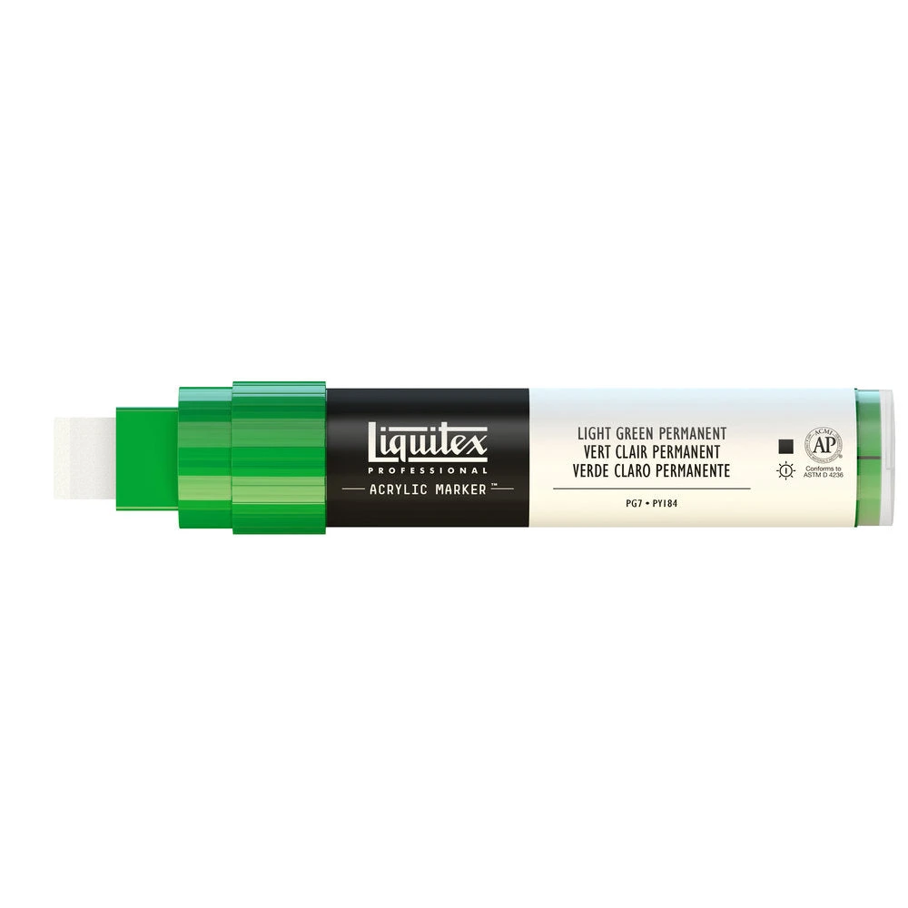 Professional Acrylic Marker - Light Green Permanent 4 Professional Acrylic Marker - Light Green Permanent - Image 4