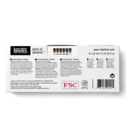 Acrylic Gouache Set - 6x22ml - Primaries 14 Acrylic Gouache Set - 6x22ml - Primaries -Liquitex 68702