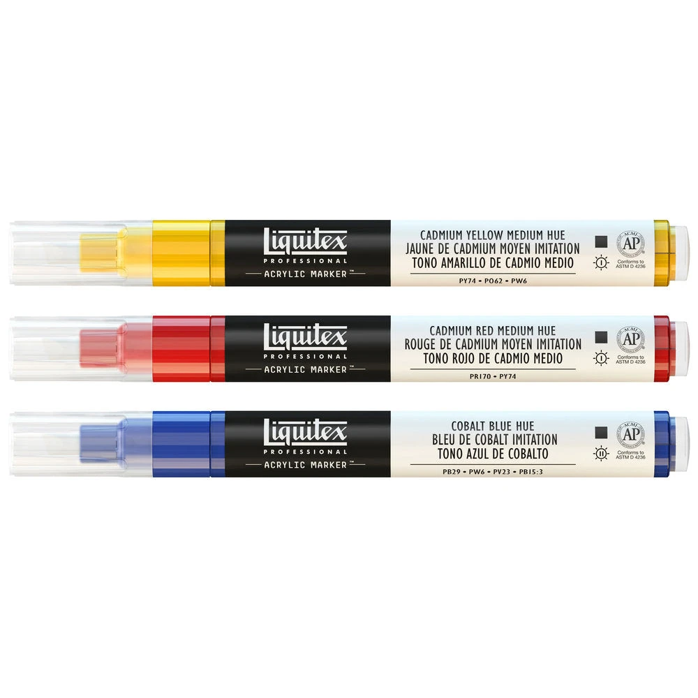 Acrylic Marker Set - 3x2mm - Favorites 2 Acrylic Marker Set - 3x2mm - Favorites - Image 2