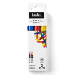 Acrylic Marker Set - 3x2mm - Favorites 9 Acrylic Marker Set - 3x2mm - Favorites -Liquitex 68718