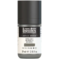Professional Acrylic Gouache - Neutral Gray 5