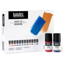 Acrylic Gouache Set - 12x22ml - Essentials -Liquitex 68789