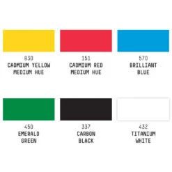 Acrylic Marker Set - 6x15mm - Classics 8 Acrylic Marker Set - 6x15mm - Classics -Liquitex 68817