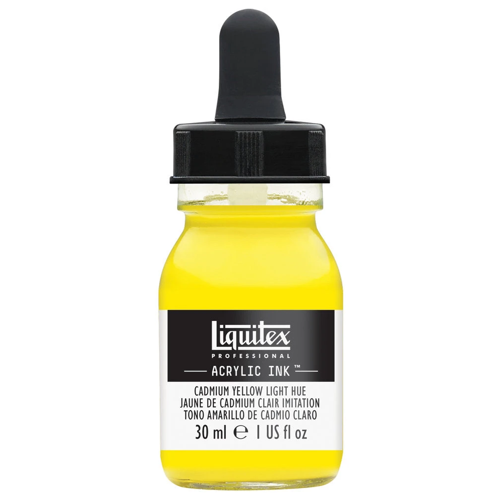 Professional Acrylic Ink - Cadmium Yellow Light Hue 1 Professional Acrylic Ink - Cadmium Yellow Light Hue