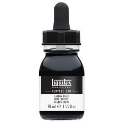 Professional Acrylic Ink - Carbon Black