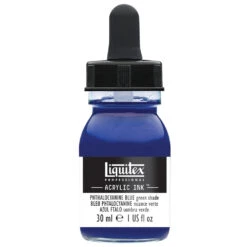 Professional Acrylic Ink - Phthalocyanine Blue Green Shade