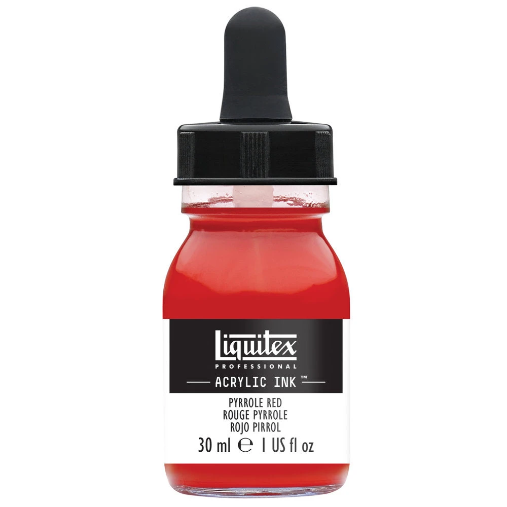 Professional Acrylic Ink - Pyrrole Red 1 Professional Acrylic Ink - Pyrrole Red