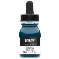 Professional Acrylic Ink - Turquoise Deep