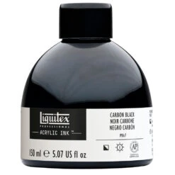 Professional Acrylic Ink - Carbon Black 7 Professional Acrylic Ink - Carbon Black -Liquitex 69077