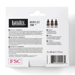Acrylic Ink Set - 3x30ml - Transparents 11 Acrylic Ink Set - 3x30ml - Transparents -Liquitex 69089