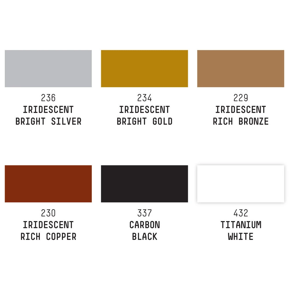 Acrylic Ink Set - 6x30ml - Iridescents 3 Acrylic Ink Set - 6x30ml - Iridescents - Image 3